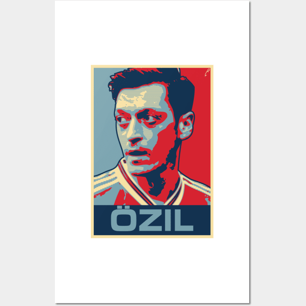 Özil Wall Art by DAFTFISH